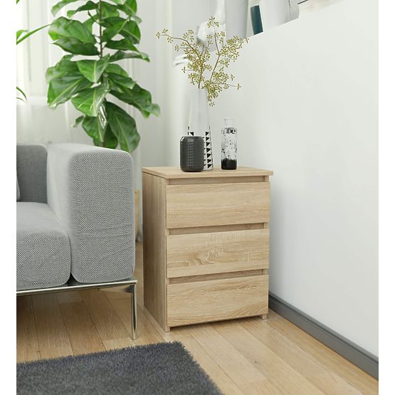 CL3/40 PK SONOMA OAK CHEST OF DRAWERS