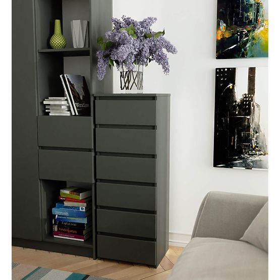 CL6 Dresser in Graphite Gray