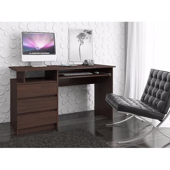 CLP 135 cm WENGE FREE-STANDING DESK