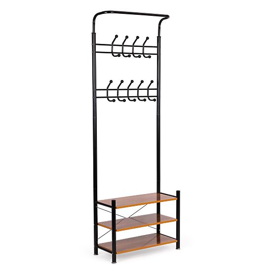 Coat Rack with Shoe Shelves ModernHome