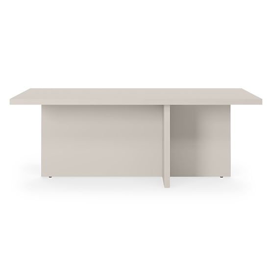 Coffee Table Jose, Rectangular, Cashmere