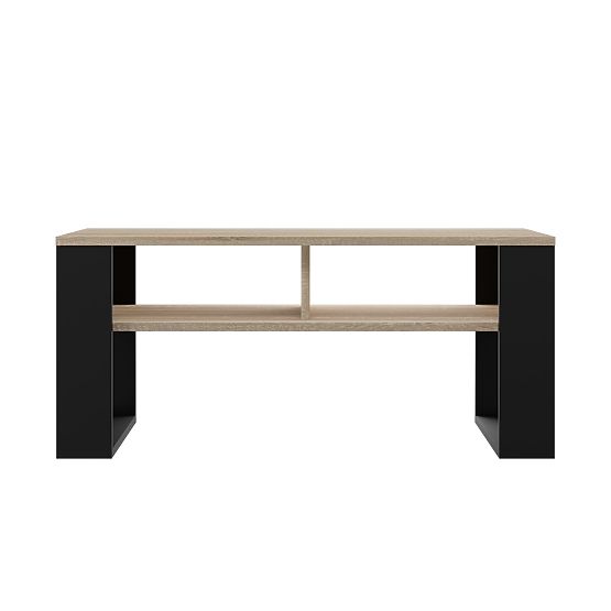 Coffee Table Modern 2P OAK SONOMA BLACK