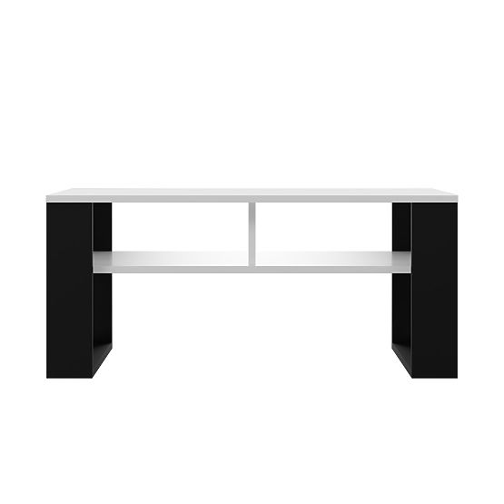 Coffee Table Modern 2P WHITE BLACK
