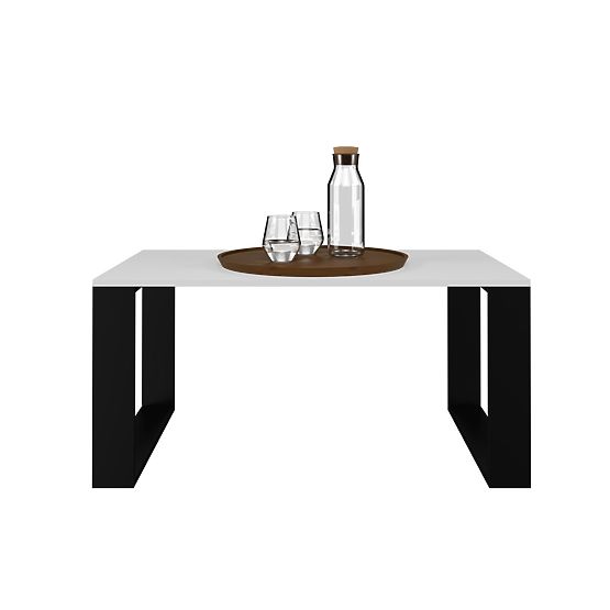 Coffee Table Modern MODERN WHITE BLACK