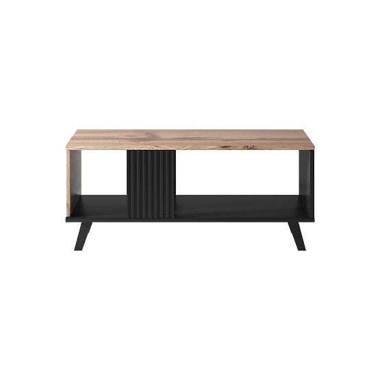 Coffee Table RANDOM LAW-1 - Wotan Oak/Black