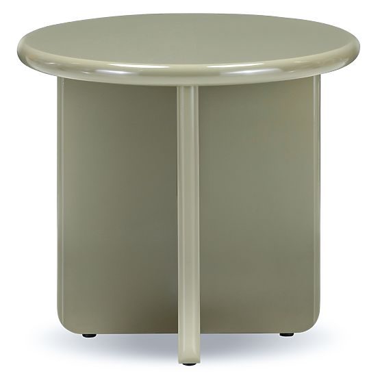 Coffee Table Vivid 50 cm, Olive, Glossy