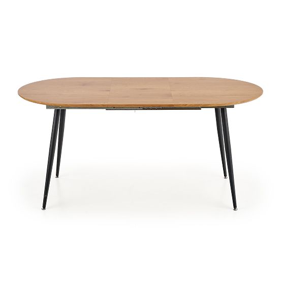 COLORADO Extendable Table, Top - Golden Oak, Frame - Black (2p=1pc)