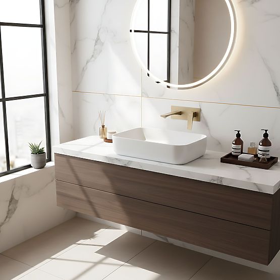 Concealed Basin Faucet REA Joe Brushed Gold