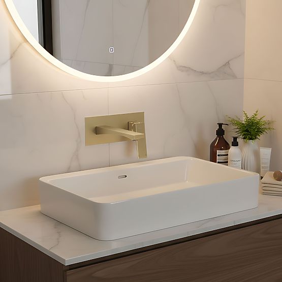 Concealed Basin Faucet REA Joe Brushed Gold