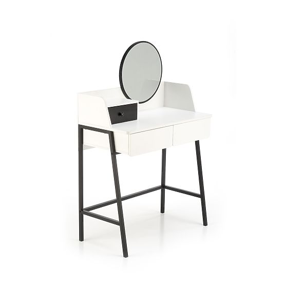 Console Table AGNES White/Black (1p=1pc)