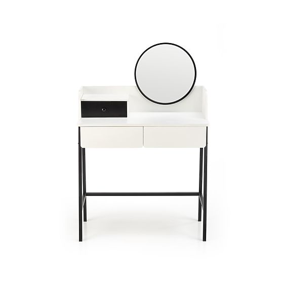 Console Table AGNES White/Black (1p=1pc)
