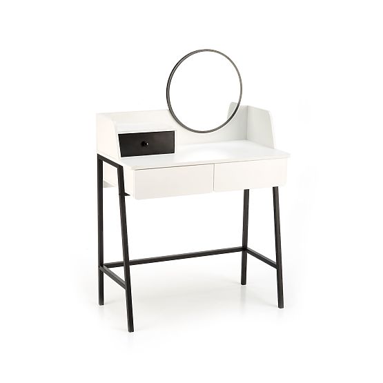 Console Table AGNES White/Black (1p=1pc)