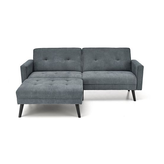 Convertible Sofa CORNELIUS with Corner Sofa Function Grey (1p=1pc)