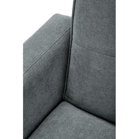 Convertible Sofa CORNELIUS with Corner Sofa Function Grey (1p=1pc)