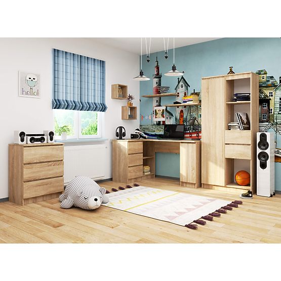 CORNER DESK B20 CLP LEFT-SIDED PK SONOMA