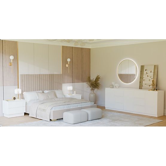 COSTA 1D3S/2D3S WHITE DRESSER
