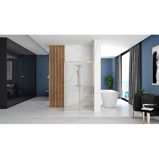 Cottage Shower SUN GOLD 120x90