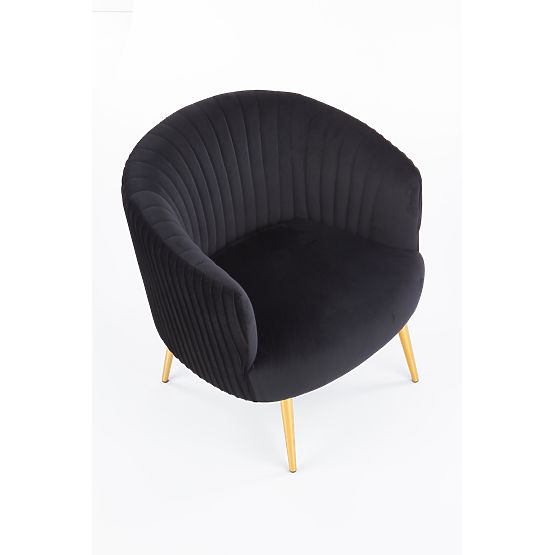 CROWN Relaxation Chair Black/Gold