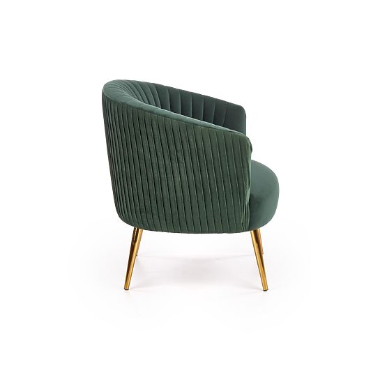 CROWN Relaxation Chair Dark Green / Gold