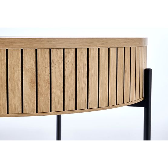 DANTE set of 2 benches, natural/black (1p=1set)
