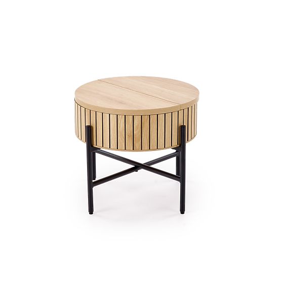 DANTE set of 2 benches, natural/black (1p=1set)