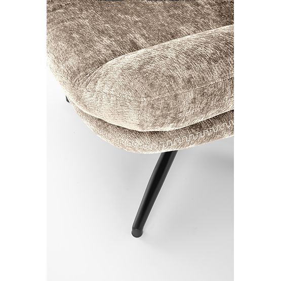 DARIO Recliner Chair with Footrest and Rocking Function, Beige (1p=1pc)