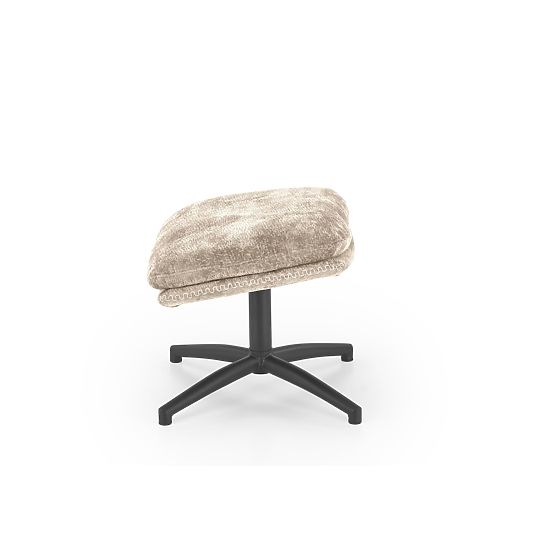 DARIO Recliner Chair with Footrest and Rocking Function, Beige (1p=1pc)