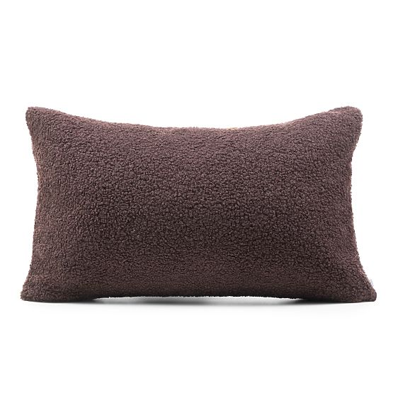 Decorative Pillow Cover Calm 30x50 cm, Boucle, Dark Brown
