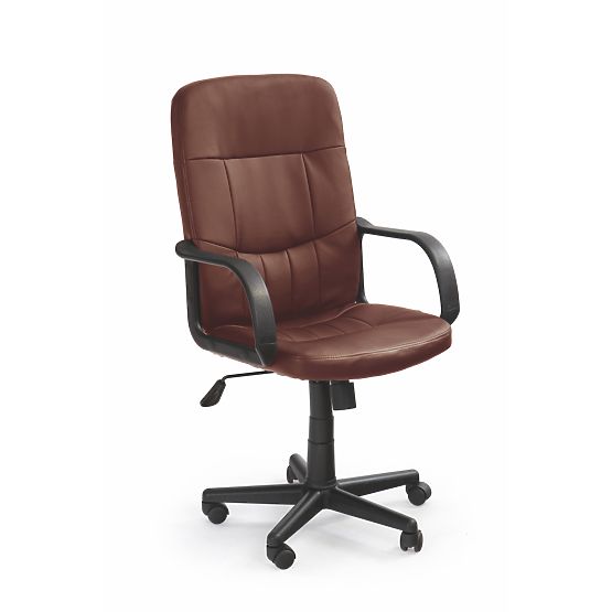 DENZEL office chair dark brown