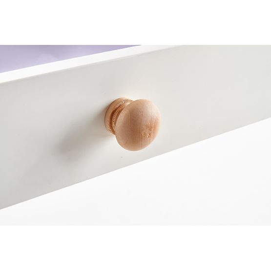 Desk B34 - White/Sonoma Oak