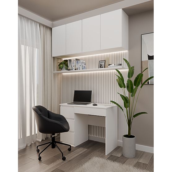 Desk Mijas LEFT WHITE