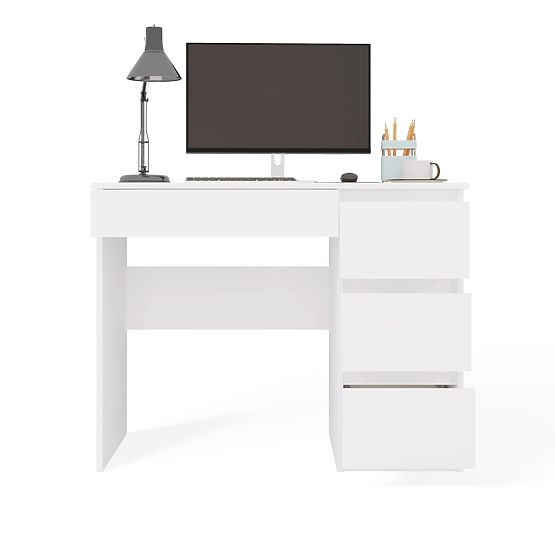 Desk Mijas RIGHT WHITE