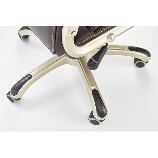 DESMOND office chair dark brown