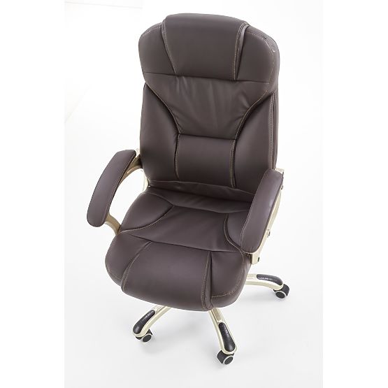 DESMOND office chair dark brown