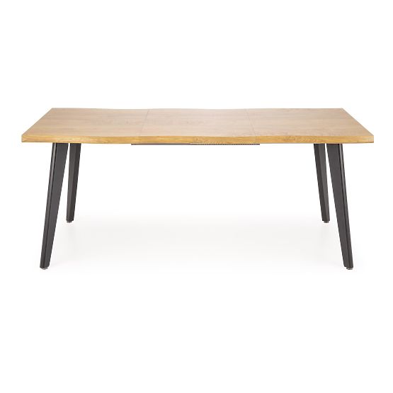 DICKSON 2 Extendable Table 150-210/90 cm, Top - Natural, Legs - Black (2p=1pc)