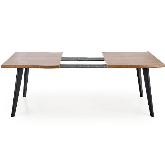 DICKSON Extendable Table 120-180/80 cm, Top - Natural, Legs - Black (2p=1pc)