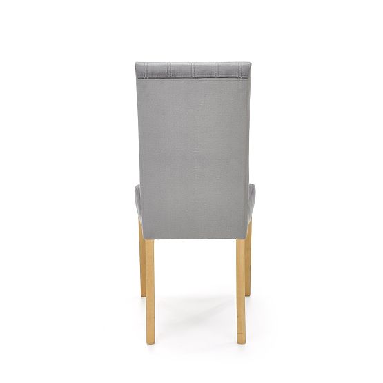 Dining Chair DIEGO 3 - Light Grey/Natural