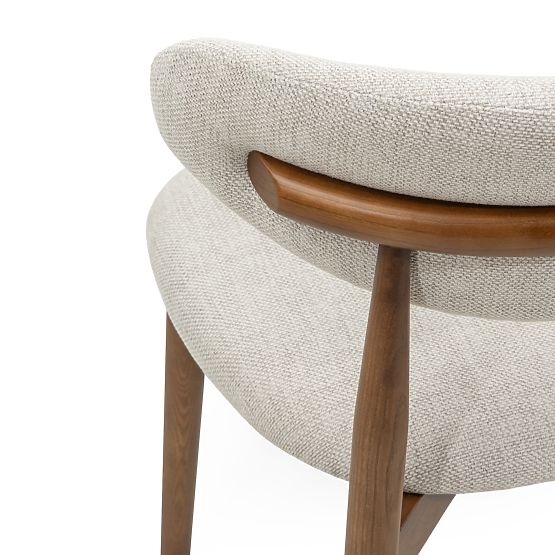 Dining Chair Larnaca Beige/Brown