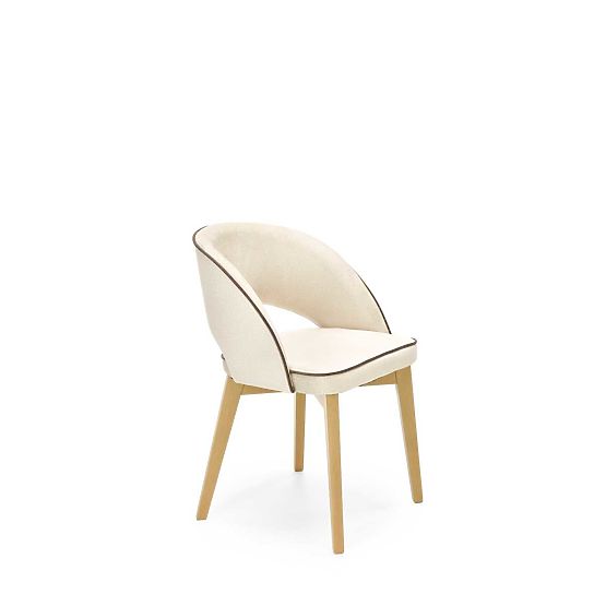 Dining Chair MARINO - Honey Oak/Cream