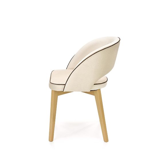 Dining Chair MARINO - Honey Oak/Cream