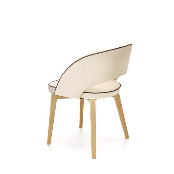 Dining Chair MARINO - Honey Oak/Cream
