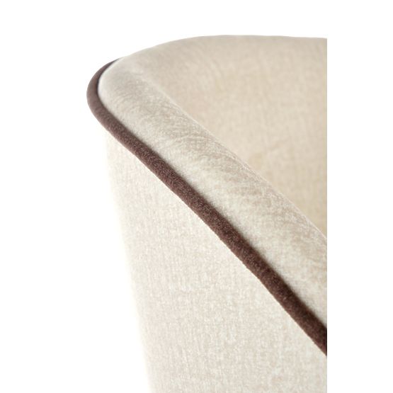 Dining Chair MARINO - Honey Oak/Cream