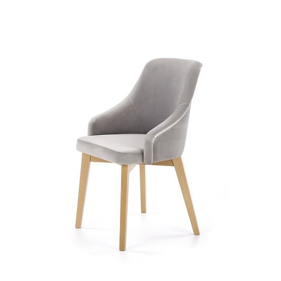 Dining Chair TOLEDO 2 - Honey Oak/Gray