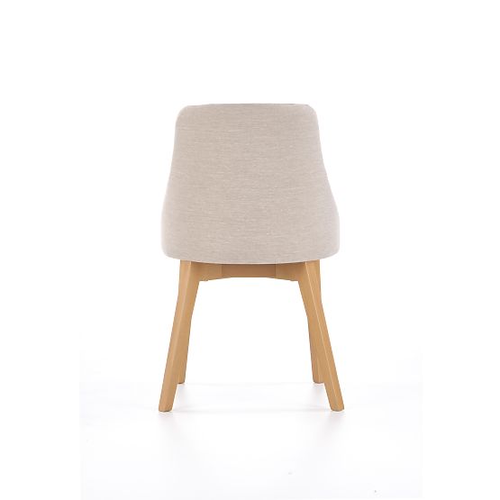 Dining Chair TOLEDO - Honey Oak/Cream