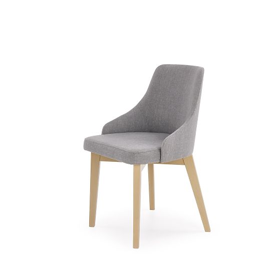 Dining Chair TOLEDO - Sonoma Oak/Light Grey