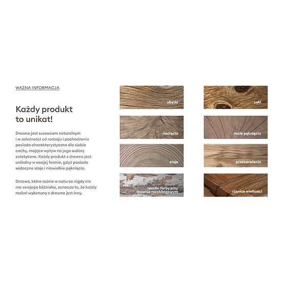 Dining Table Calvari 140 cm, Oval, Mango Wood, Rounded Shapes