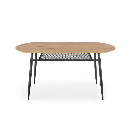 Dining Table JACKSON - Golden Oak/Black