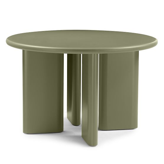 Dining Table Poem 120 cm, Round, Olive, Matte
