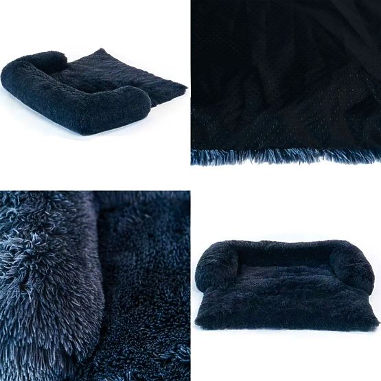 DOG BED FOR SOFA PJ-022 DARK BLUE L