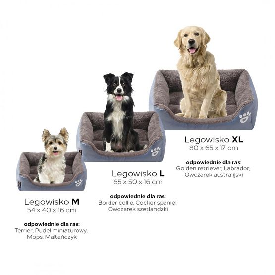 Dog Bed M - Grey